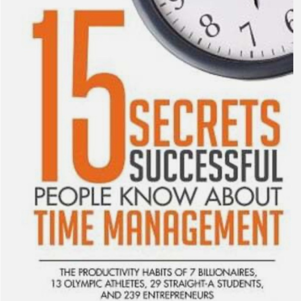 Time Management Secrets Book - Picture 2 of 4